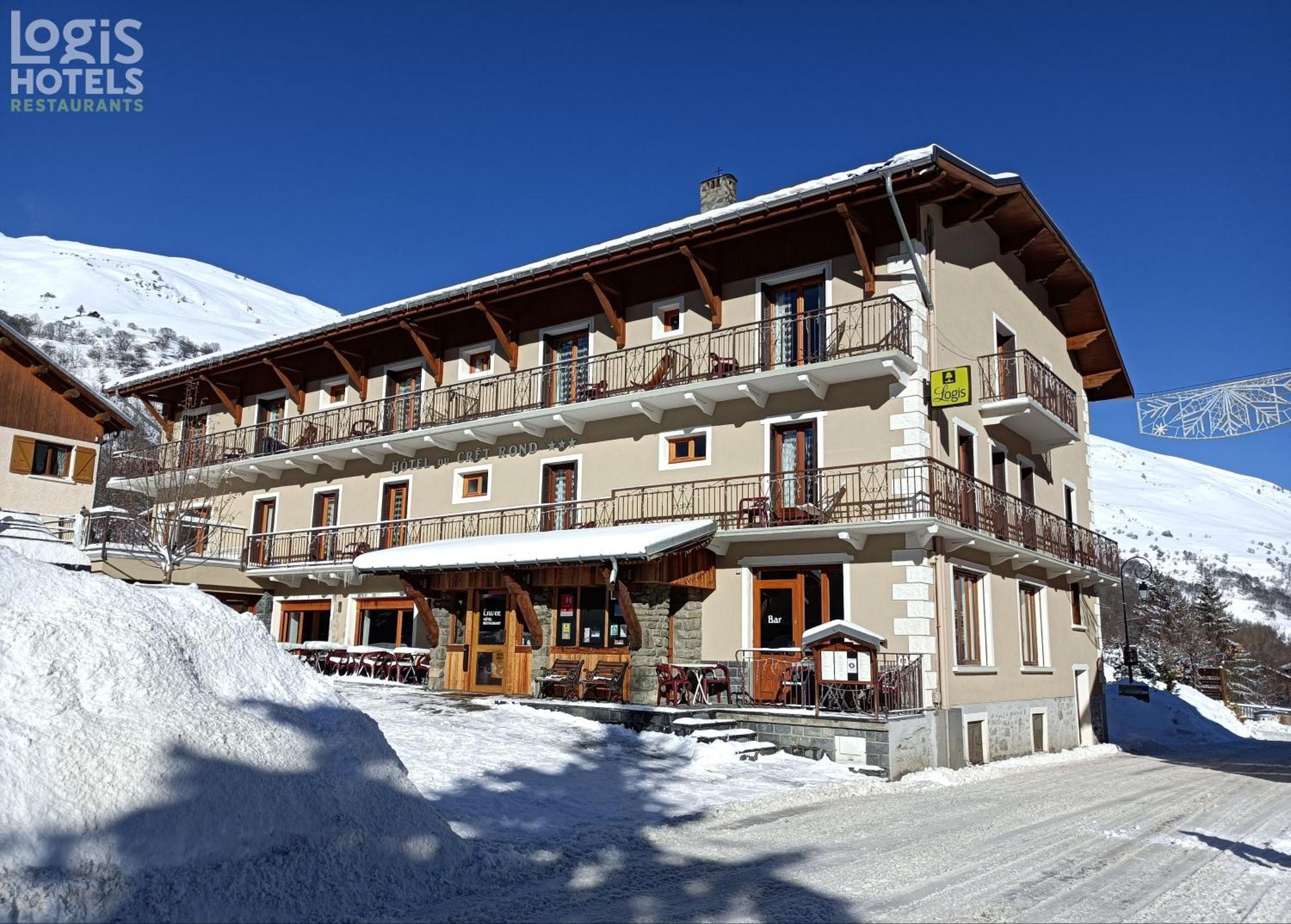 Hotel Du Cret Rond Valloire Bagian luar foto